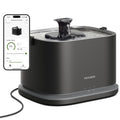 PETLIBRO Upgrade Katze Wasserbrunnen, Dockstream 2 Smart App Überwachung Haustier Wasserbrunnen für Katzen Innen, 3L/2,863.3 g Katzenbrunnen Edelstahl Tablett zum Trinken, 5G WiFi Auto Katze